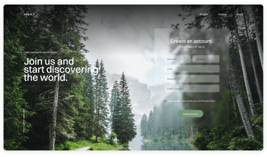 Daily UI Challenge 001 Sign Up